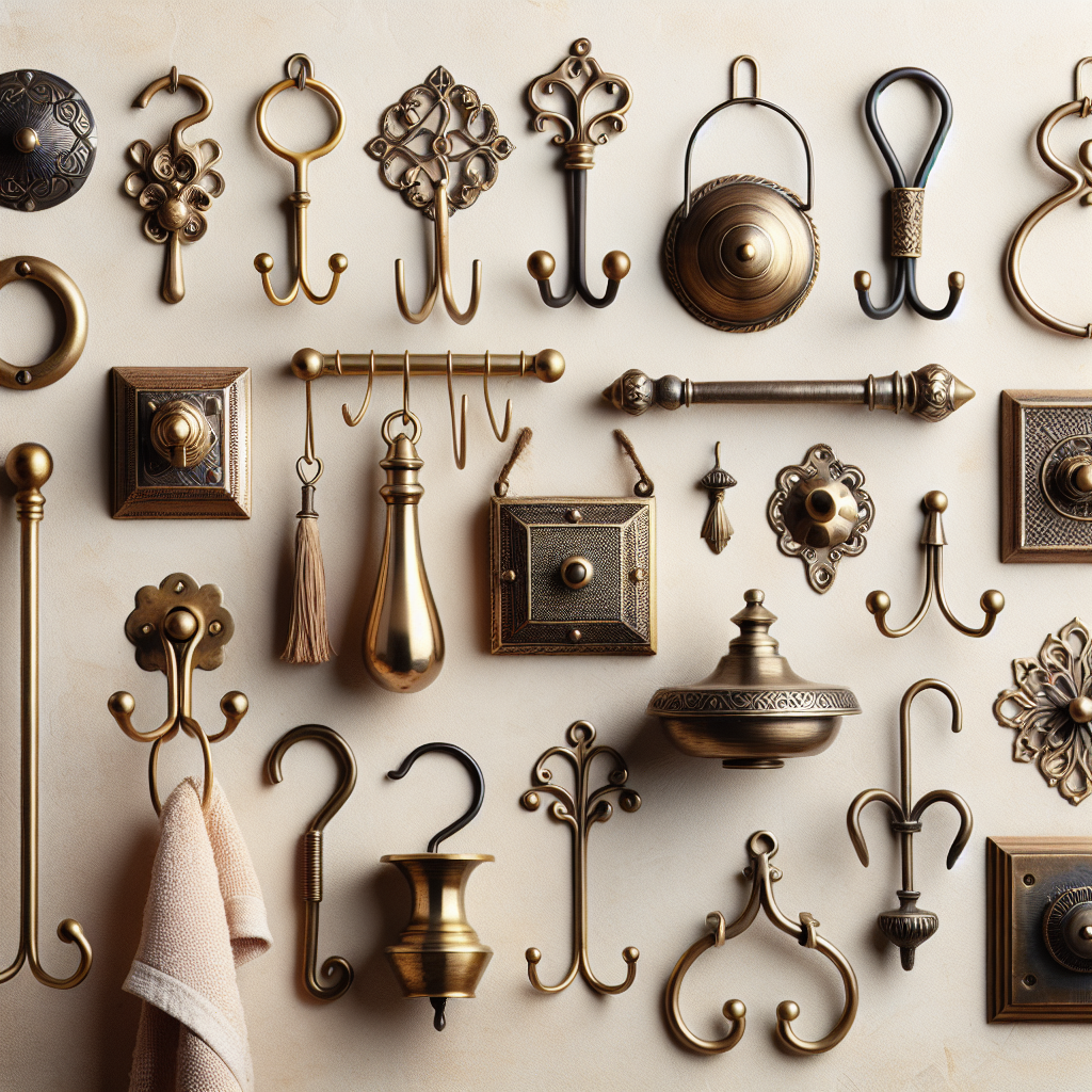 Hooked on Elegance: Decorative Brass Solutions for a Stylish Home